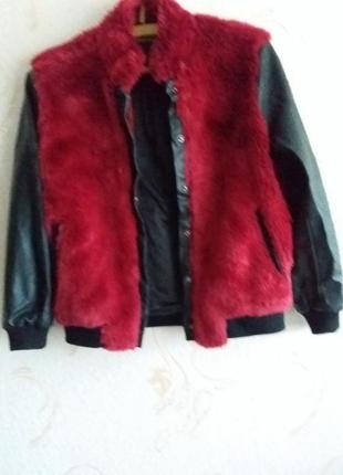 Брендовая  демисезонная  итальянская куртка  курточка тедди gaialuna to be too
