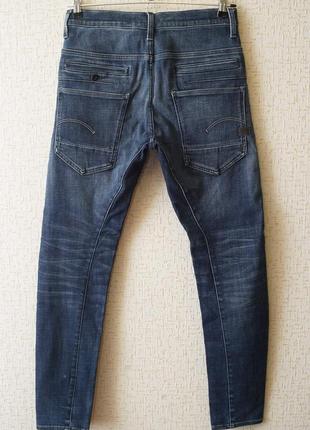 Чоловічі джинси g-star raw синього кольору,4 фото