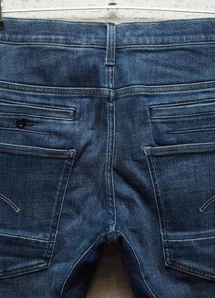 Чоловічі джинси g-star raw синього кольору,7 фото