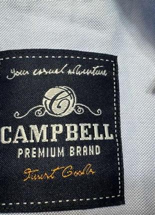 Тенниска campbell, premium brand, 100% хлопок, l. новая!4 фото