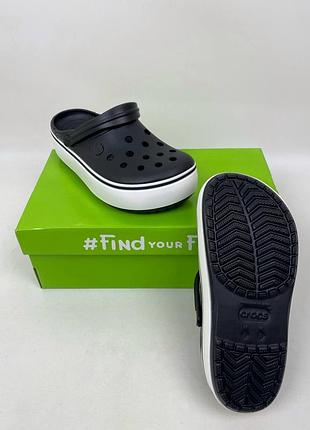 Платформа крокс Кроксы crocs platform чорні жіночі2 фото