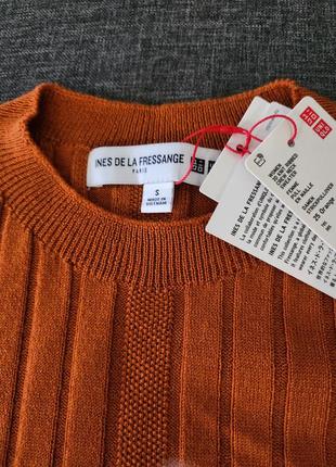 3d knit светр uniqlo з колаборації з ines de la fressange3 фото