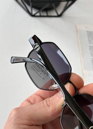 Жіночі окуляри, uv400, чорний фіолет2 фото