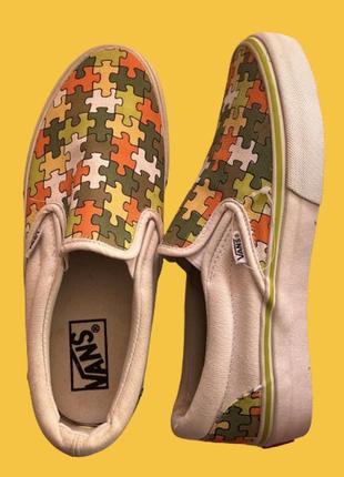 Кеди vans унікальні унісекс супер модні кросівки макасіни венс сліпоти на весну літо осінь унісекс