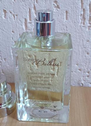 Розпив парфумів the different company juste chic sublime balkiss edp