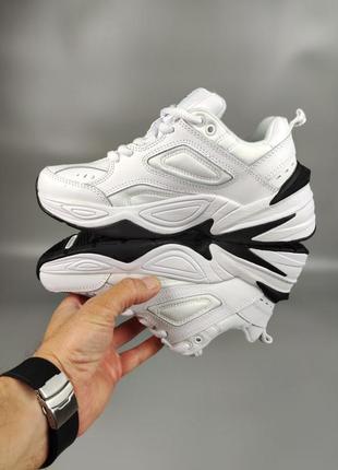 Nike m2k tekno white black3 фото