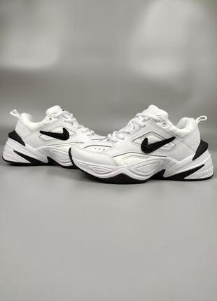Nike m2k tekno white black2 фото