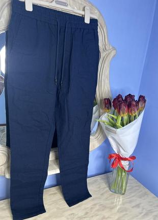 Стильные льняные брюки3 фото