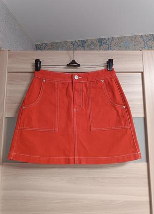 Стильна джинсова спідниця 7