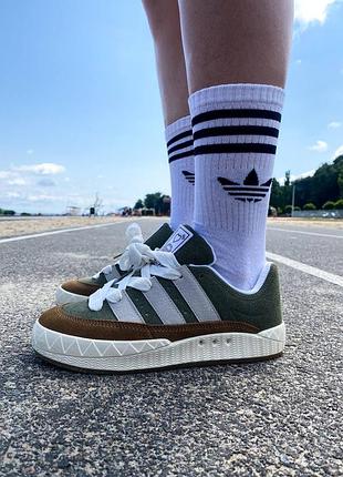 Женские кроссовки adidas adimatic khaki &lt;unk&gt; smb