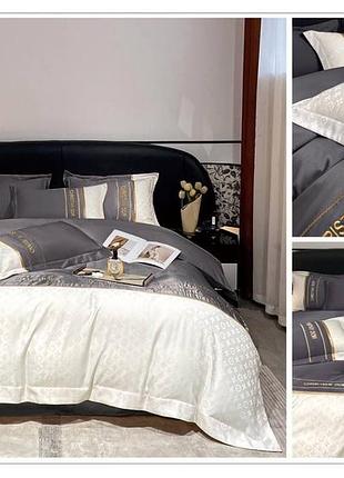 Шикарна постільна білизна комплект сатин