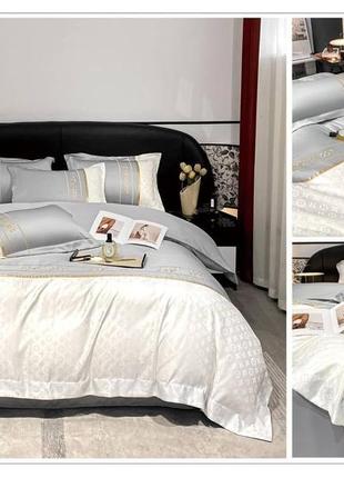Шикарна постільна білизна комплект сатин