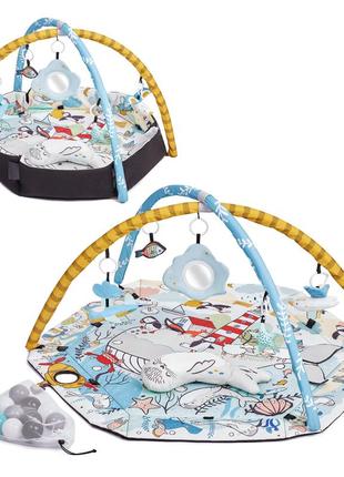 Развивающий коврик kinderkraft smartplay sea (kpsmse00mul0000)