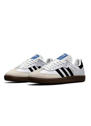 Мужские кеды adidas originals samba white