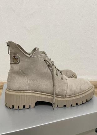 Чоботи замшеві осінь/весна