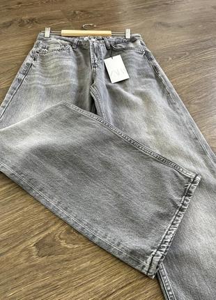 Сірі джинси палаццо від zara4 фото