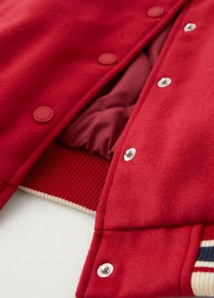 Куртка бомбер zara 152 тонкий утеплитель оригинал для девочки весна- осень новая коллекция