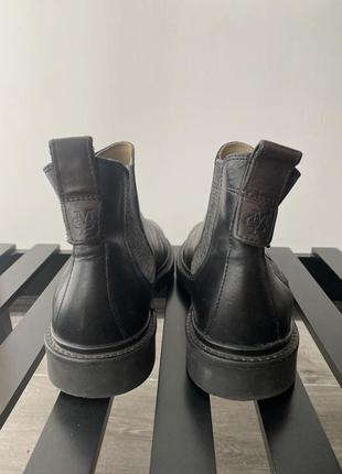 Черные ботинки челси marc o’polo оригинал португалия ботинки челсы2 фото