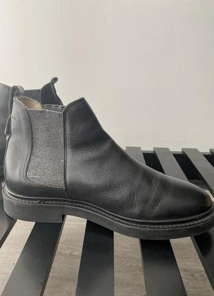 Черные ботинки челси marc o’polo оригинал португалия ботинки челсы4 фото