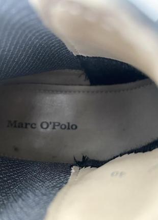 Черные ботинки челси marc o’polo оригинал португалия ботинки челсы6 фото