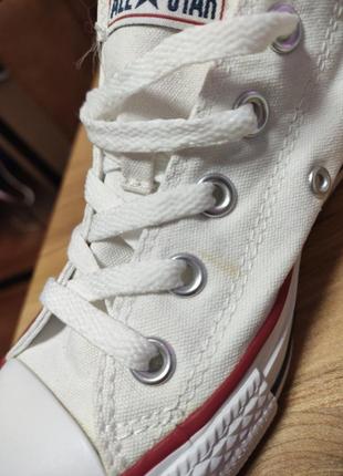 Белые кеды converse р.365 фото