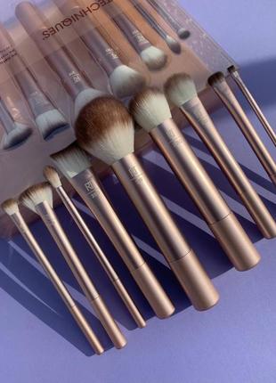 Real techniques au naturale makeup brush set2 фото