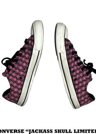 Кеди «converse jackass skull limited»1 фото