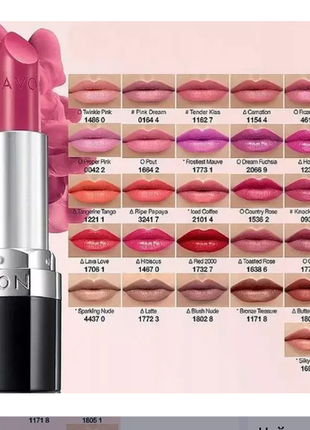 Кремовая губная помада ultra creamy lipstick (avon, 3,6г)3 фото