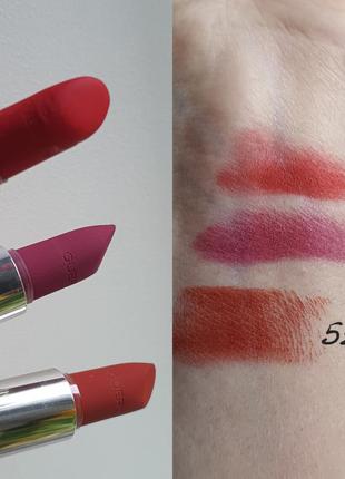 Помада для губ в асортименті guerlain rouge g velvet4 фото