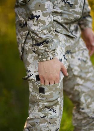 Чоловічі легкі весняні штани військового стилю високої якості світлий піксель хакі сірий3 фото