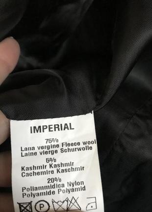 Шерстяне пальто imperial5 фото