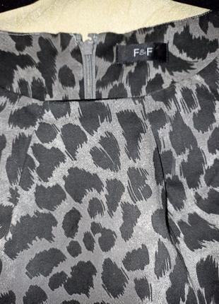 Платье -футляр с лиопардовым принтом от f&amp;f, 123 фото
