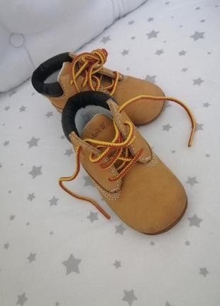 Пинетки, ботинки timberland 18,5 размер 11,5 см2 фото