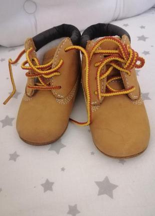 Пинетки, ботинки timberland 18,5 размер 11,5 см5 фото