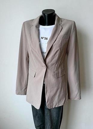 Бежевый пиджак class international блейзер жакет