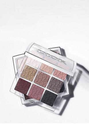 Палетка теней dior backstage eyeshadow palette 002 smoky essentials