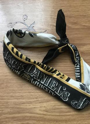 Вінтажна повязка на голову jack daniels