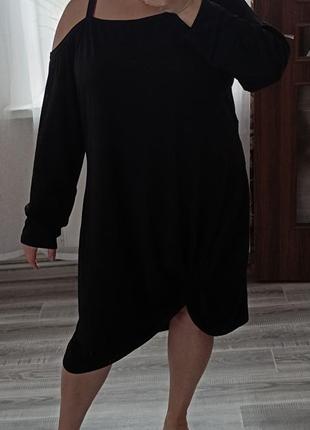 Платье черное6 фото