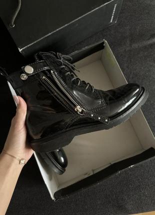 Лаковые ботинки armani exchange 2