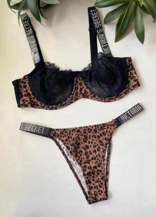 Трендовый комплект victoria secret 🐆2 фото