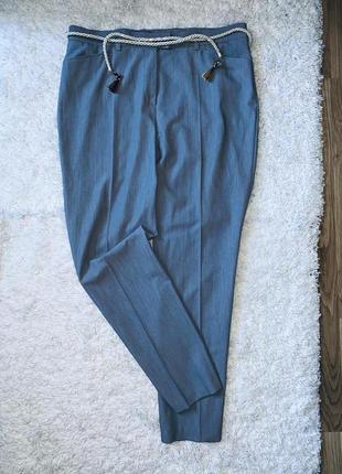 Классические брюки серого цвета  бренд toni dress city2 фото