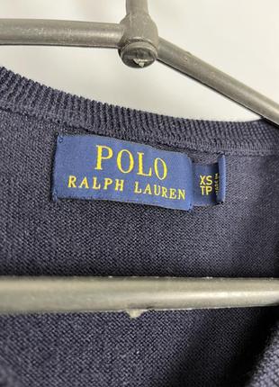 Чоловічий вовняний светр polo ralph lauren пуловер поло ральф лаурен7 фото