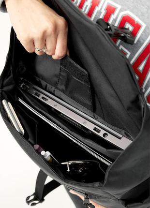 Жіноча  сумка для ноутбука sb чорна з перфорацією `ps`8 фото