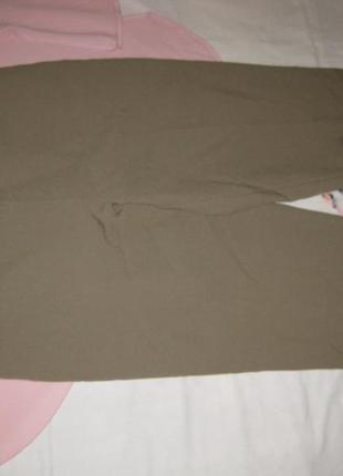 Удобные на резинке офисные деловые штаны брюки мом прямые большой размер 18uk sarah hamilton6 фото