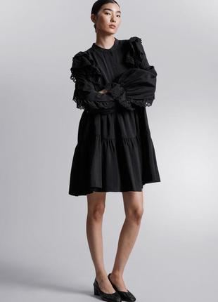 Платье-мини с рюшами &XS, S, M, L 12181820013 фото