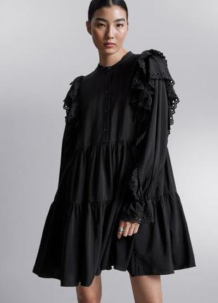 Платье-мини с рюшами & other stories 1218182001