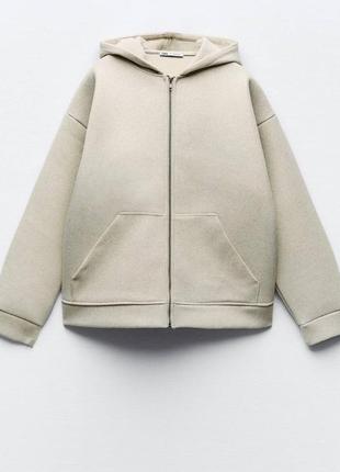Куртка бомпер зепка zara