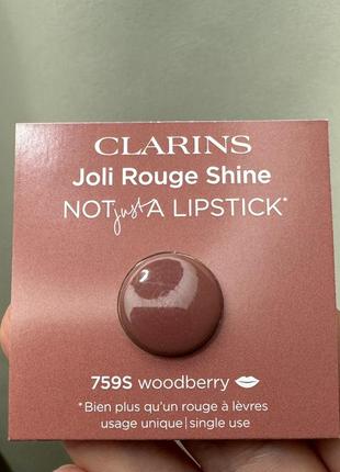 Пробник помади clarins joli rouge 759s1 фото
