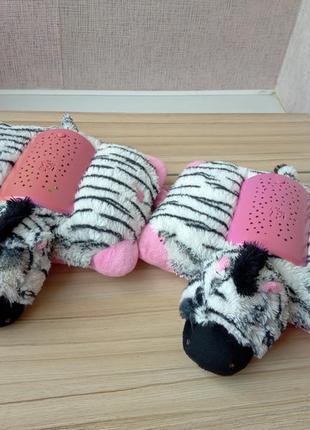 Игрушка-подушка зебра pillow pets