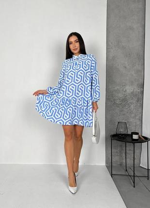 Ідеальна базова сукня трапеція вільного крою міні